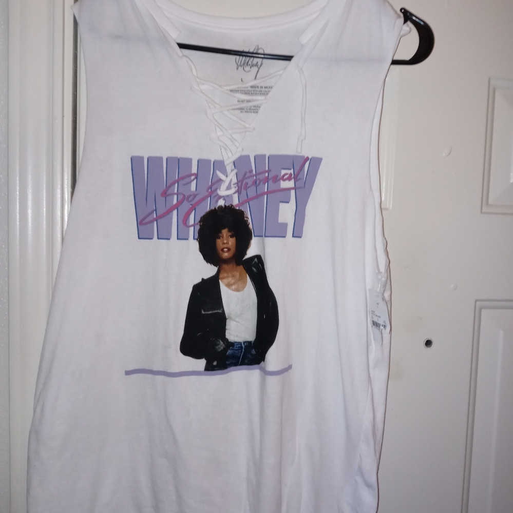 LADIES T-SHIRT BY WHITNEY HOUSTON